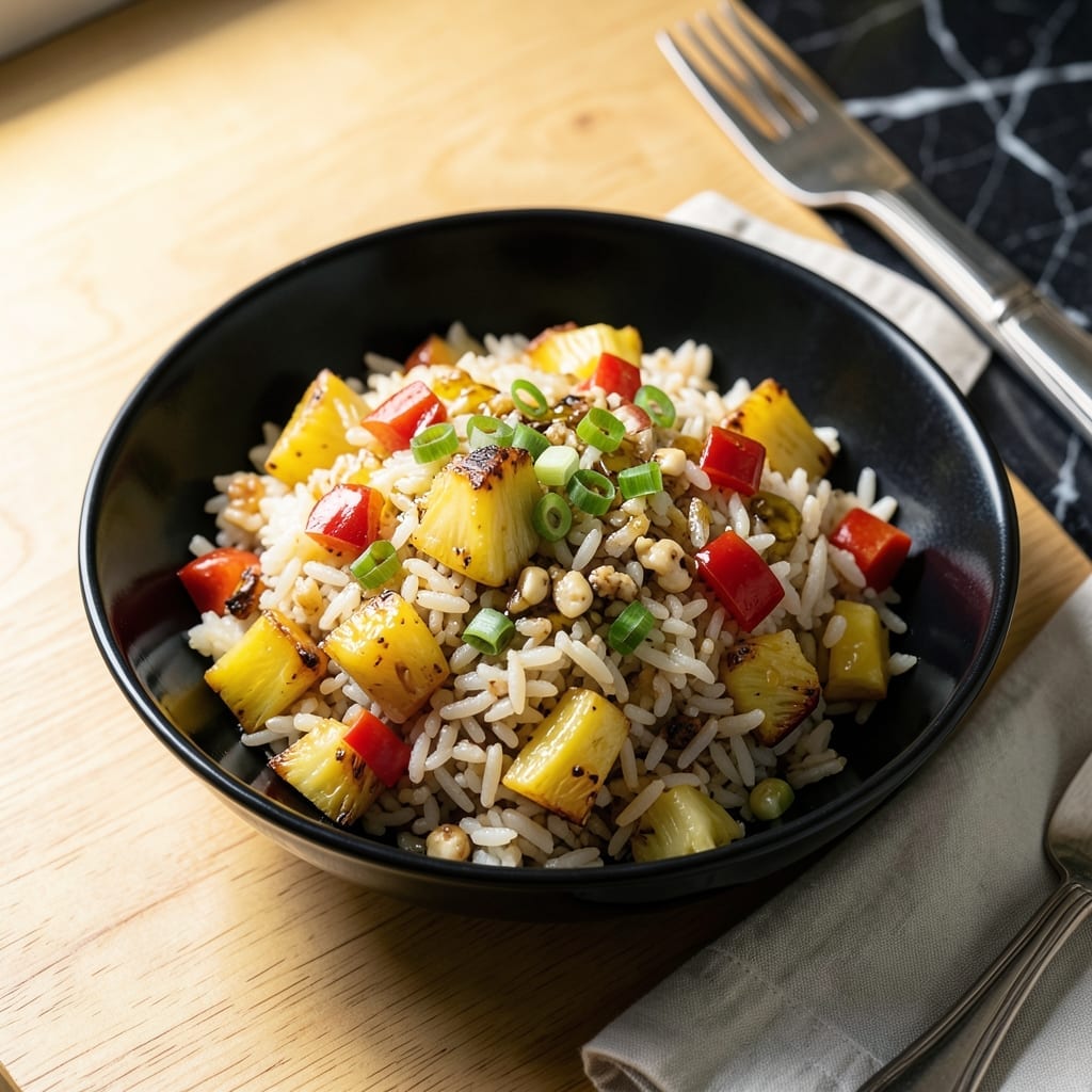 Hawaiian Pineapple Fried Rice Recipe: Sweet and Savory Wok-Tossed Delight Hawaiian Pineapple Fried Rice Recipe: Sweet and Savory Wok-Tossed Delight