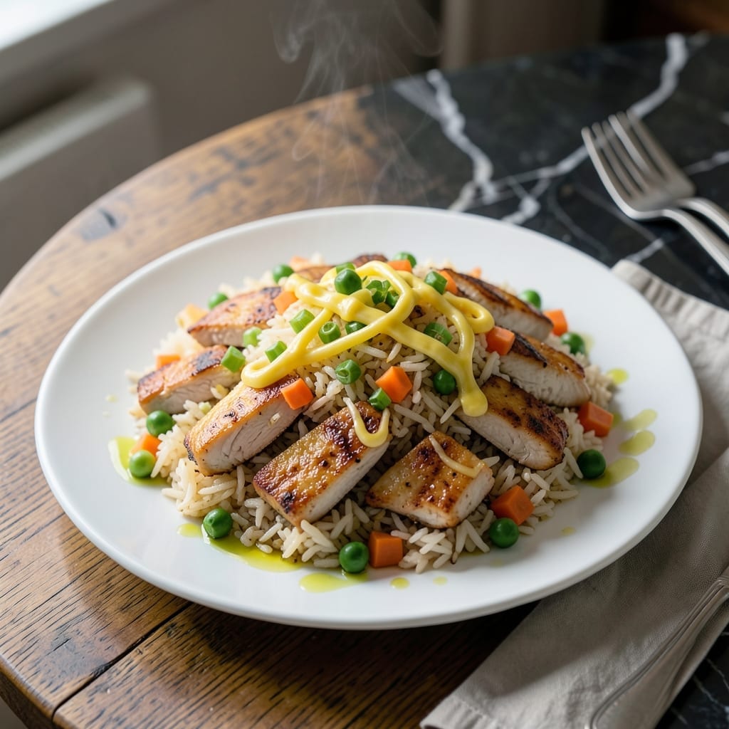 Chicken Egg Fried Rice Recipe UK: Authentic Wok-Charred Savory Feast