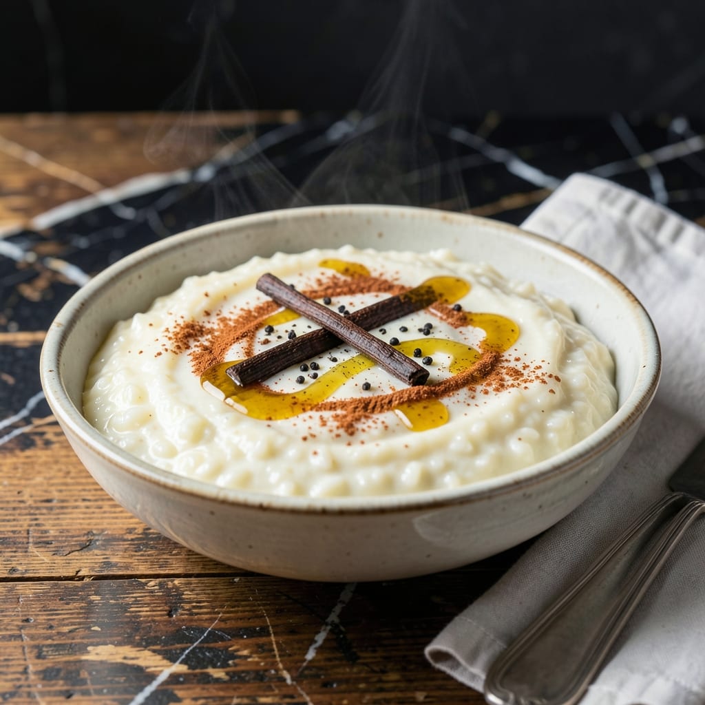 Gordon Ramsay's Fragrant Rice Pudding Recipe: Spiced Custard with Vanilla Depth