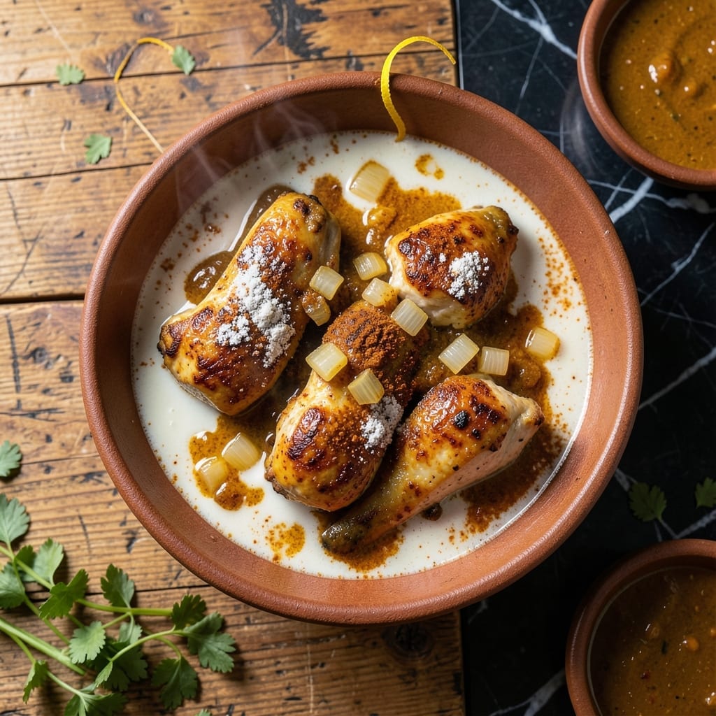 French Chicken Curry Recipe: Fragrant Spices in Creamy Coconut Sauce