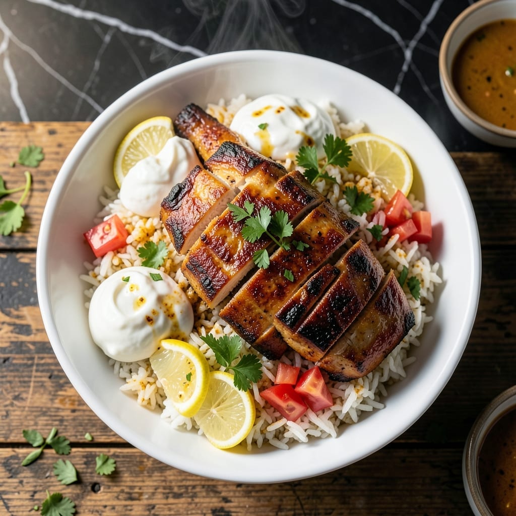 Halal Cart Chicken Over Rice Recipe: Street Food Magic in Your Kitchen