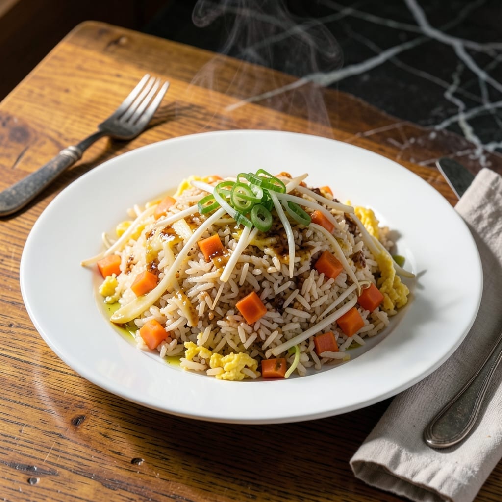 Fuji Steakhouse Fried Rice Recipe: Wok-Seared Umami With Charred Vegetables