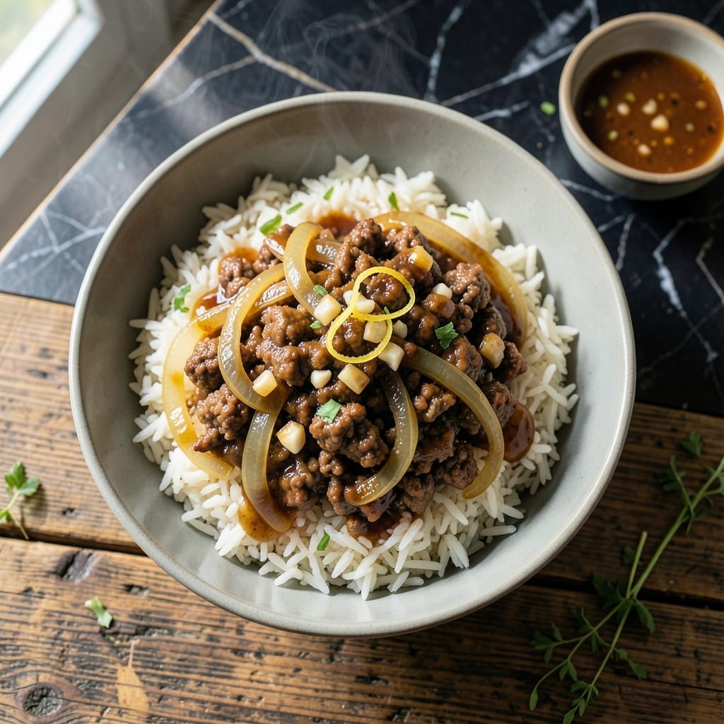 Ground Beef Rice Bowl Recipe: Savory Protein-Packed Meal Ground Beef Rice Bowl Recipe: Savory Protein-Packed Meal