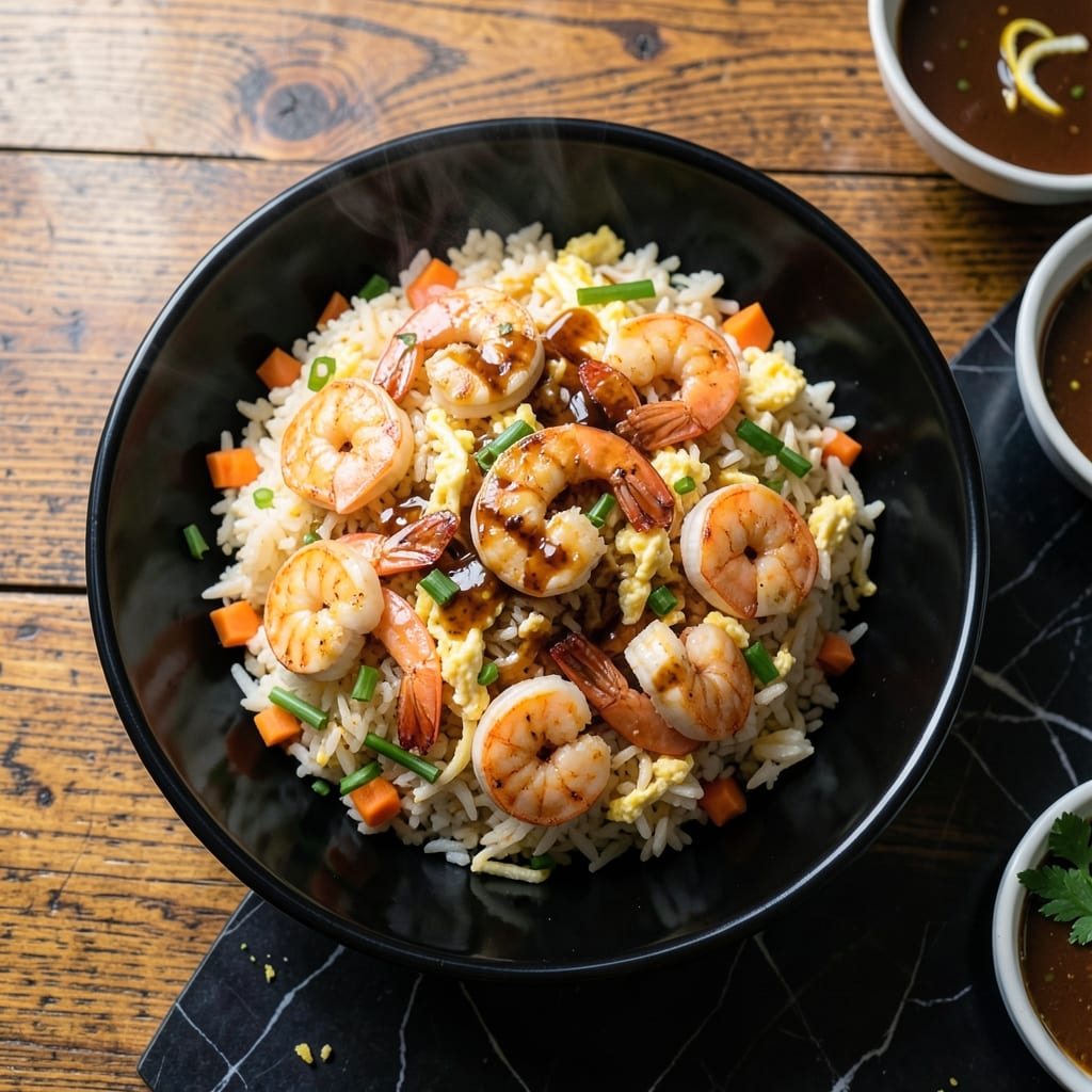 Homemade Shrimp Fried Rice Recipe: Wok-Tossed Savory Bites With Garden Freshness