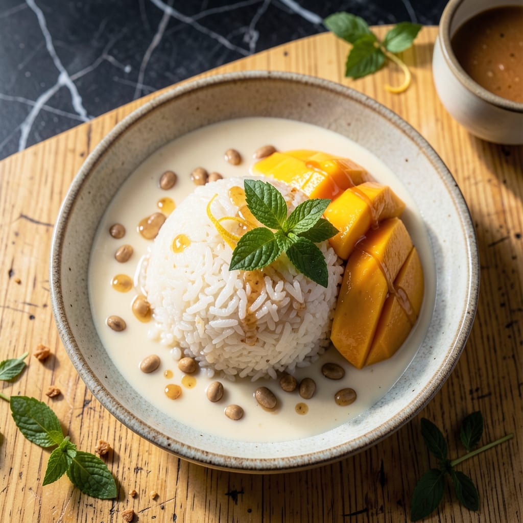 Hot Thai Kitchen Mango Sticky Rice Recipe: Sweet Coconut Perfection