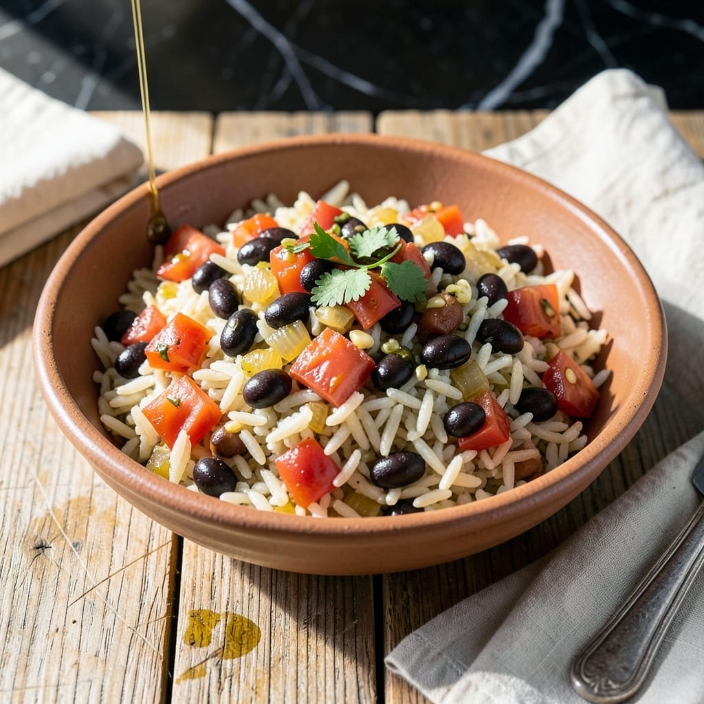 Healthy Mexican Rice and Beans Recipe: Fiber-Rich Fiesta in One Pot