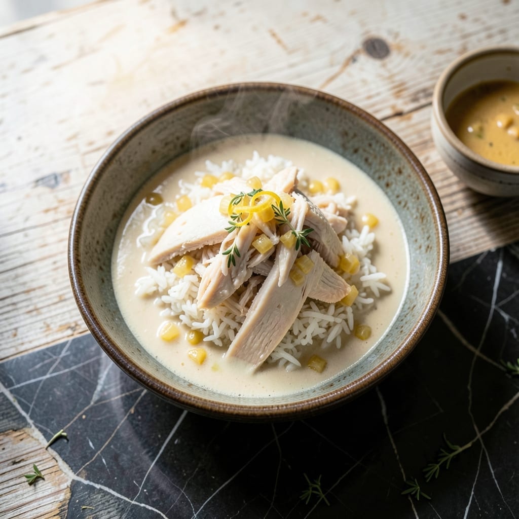 Boiled Chicken And Rice Recipe With Cream Of Chicken Soup: One-Pot Comfort With Creamy Depth