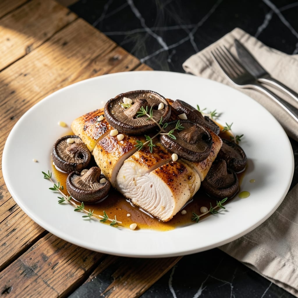Chicken Portobello Recipe: Earthy Mushroom and Herb Infusion Chicken Portobello Recipe: Earthy Mushroom and Herb Infusion