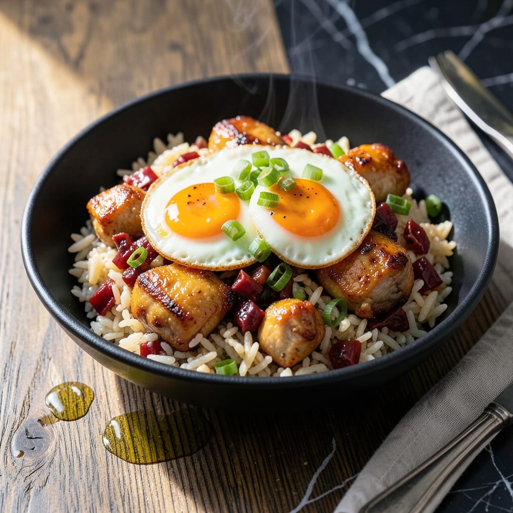 Chicken Kimchi Fried Rice Recipe: Spicy Fermented Kick in Every Bite