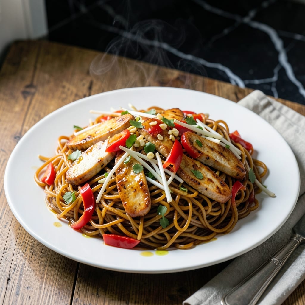 Fried Rice Noodles Recipe: Cantonese Wok-Fried Perfection