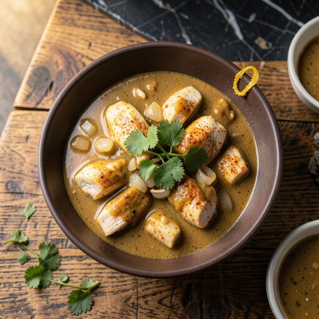 Frozen Chicken Curry Recipe: Spiced Coconut Cream Delight