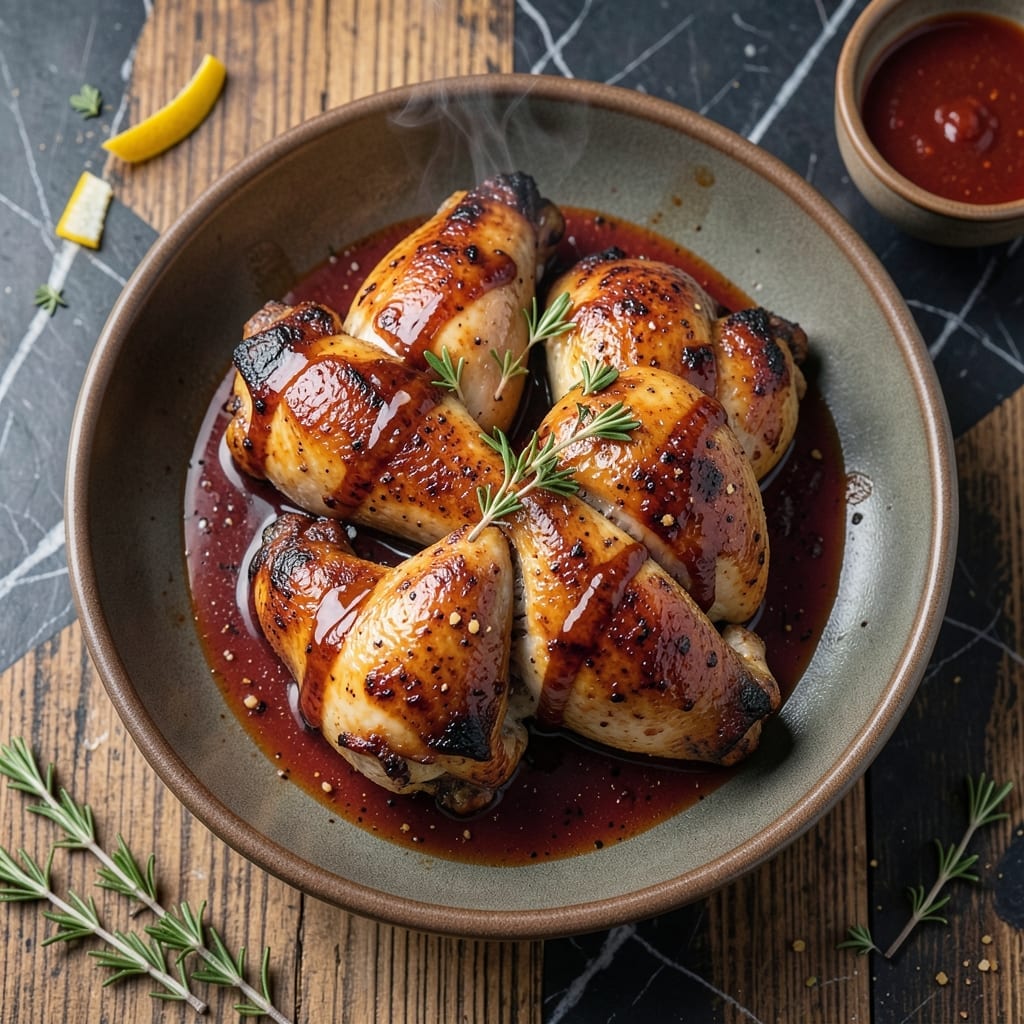 Marinated Barbecue Chicken Recipe: Smoky Grill-Mastered Flavor Marinated Barbecue Chicken Recipe: Smoky Grill-Mastered Flavor