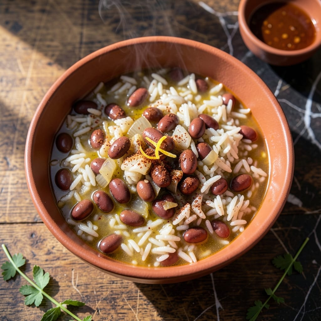 Spanish Rice and Red Bean Soup Recipe: Smoky Paprika and Cumin Depth