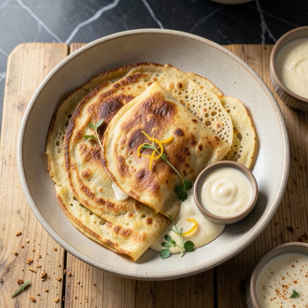 Rice Crepe Recipe: Lacy Golden Edges With Crispy Texture Rice Crepe Recipe: Lacy Golden Edges With Crispy Texture