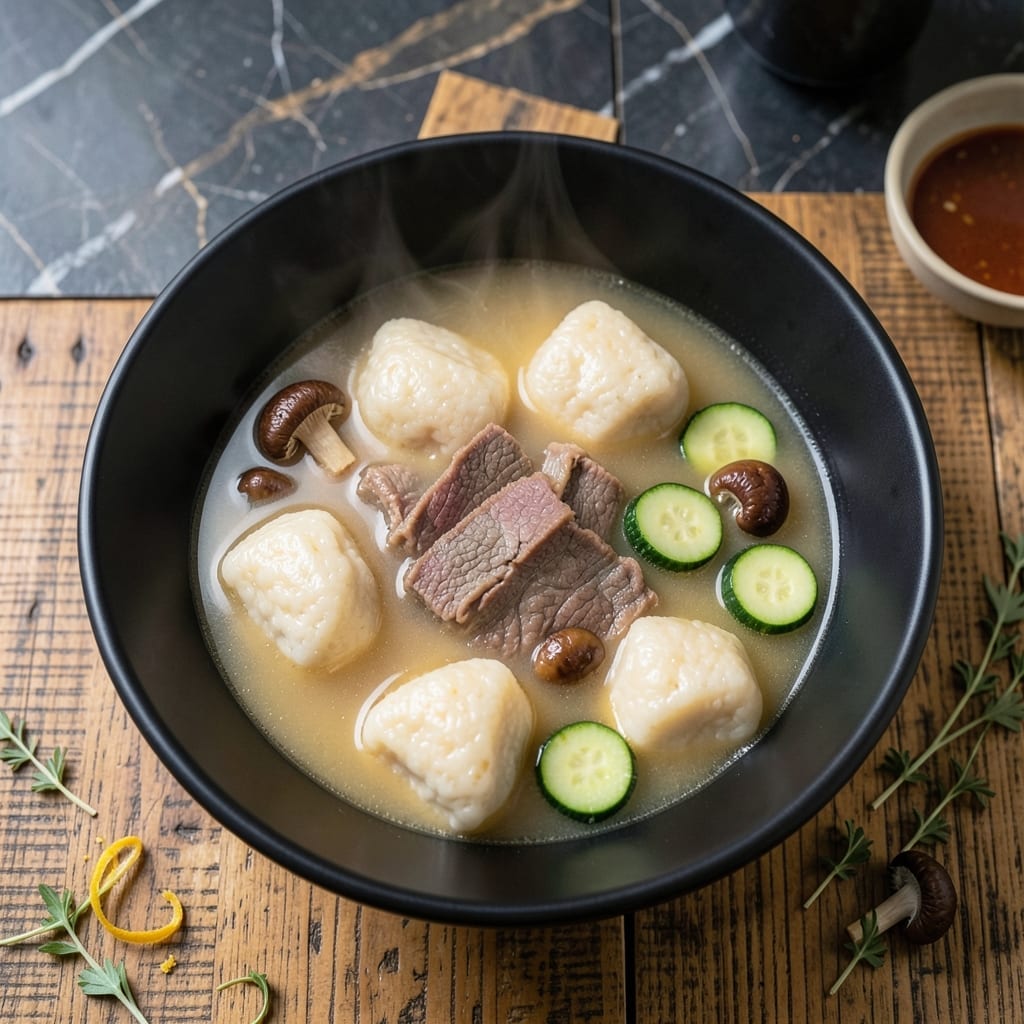 Rice Cake Soup Recipe: Korean Comfort in a Steaming Bowl Rice Cake Soup Recipe: Korean Comfort in a Steaming Bowl