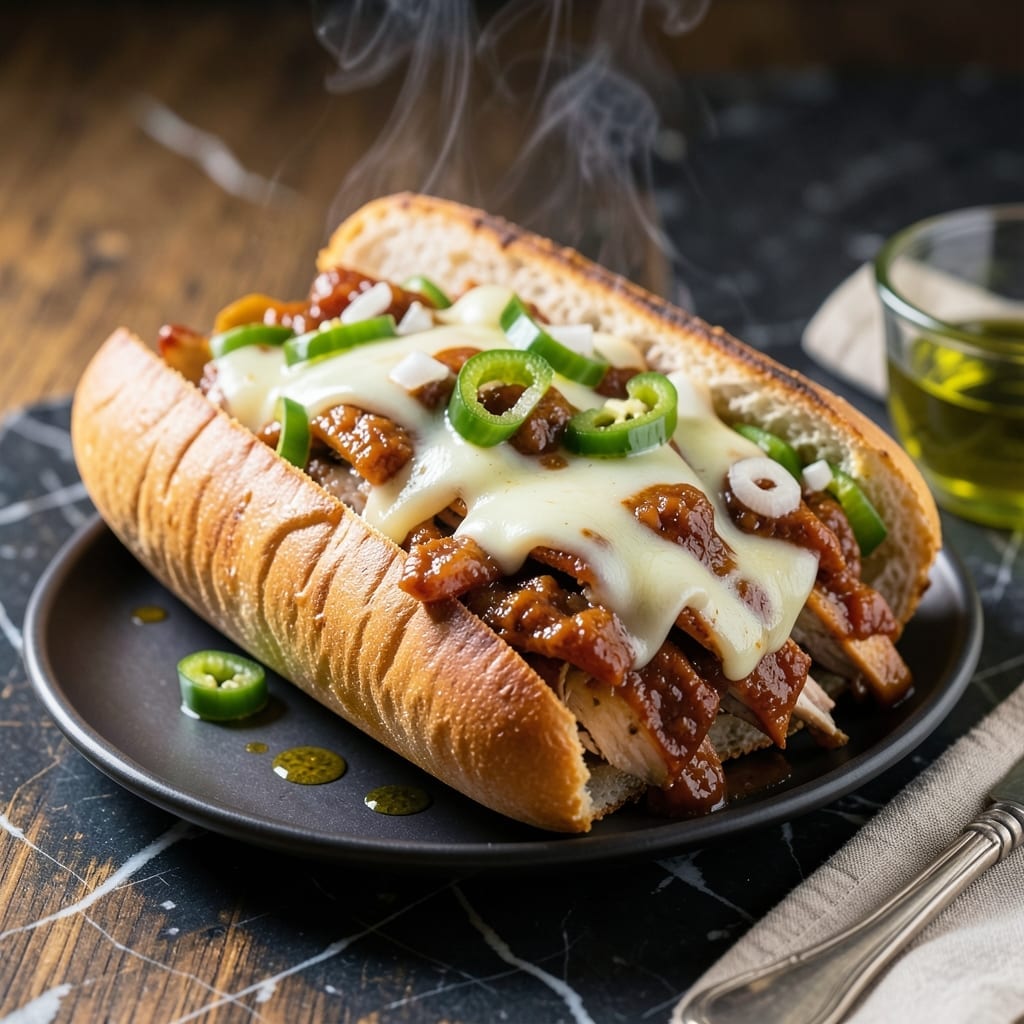 Buffalo Chicken Cheesesteak Recipe: Philly Meets Spicy Heat Buffalo Chicken Cheesesteak Recipe: Philly Meets Spicy Heat