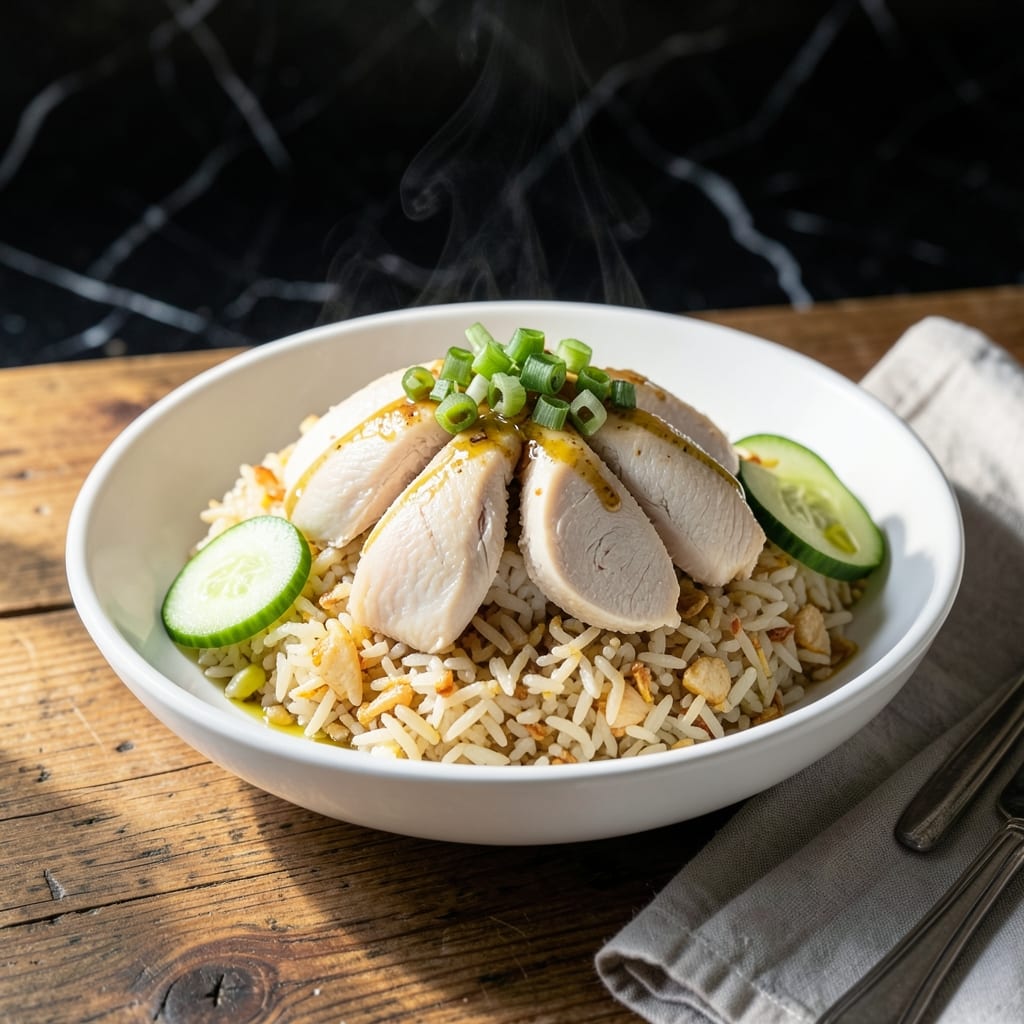 Hainanese Chicken Rice Recipe YouTube: Silky Smooth Chicken With Fragrant Jasmine Rice