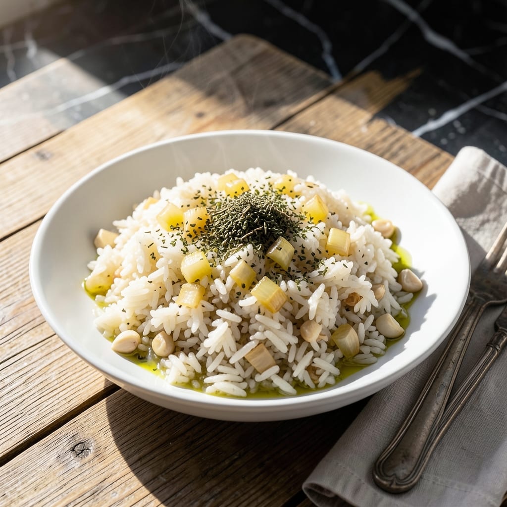 Greek Jasmine Rice Recipe: Aromatic Mediterranean One-Pot Meal