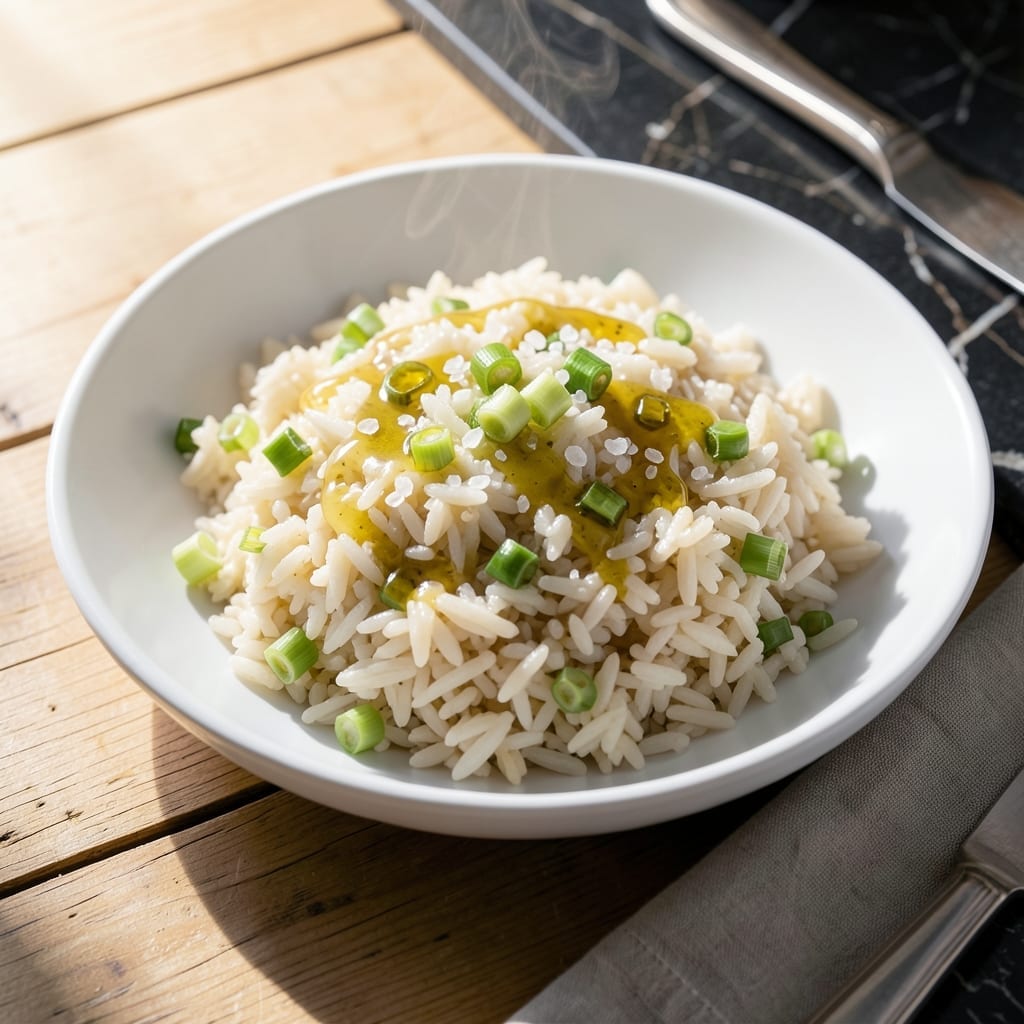 Green Garlic Rice Recipe: Bright Herb-Infused Comfort Bowl
