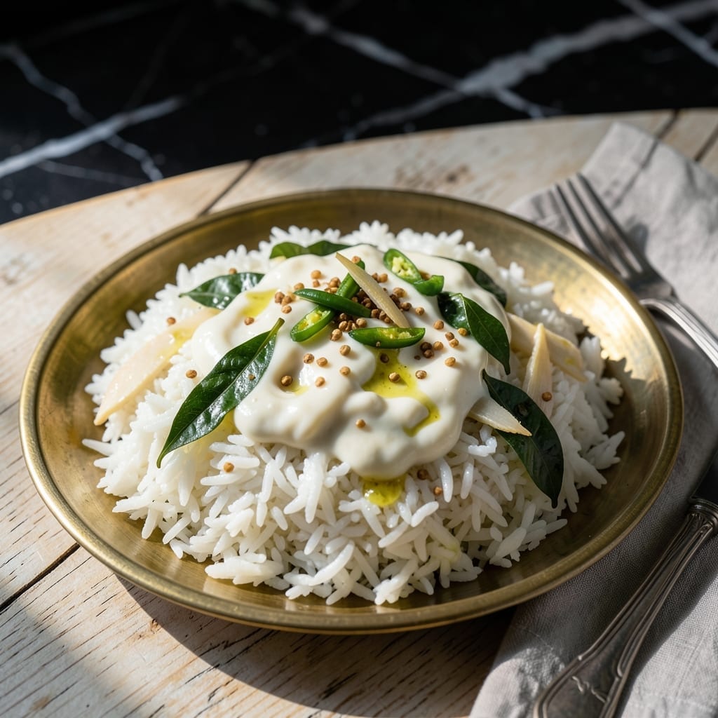 Gujarati Curd Rice Recipe: Cooling Yogurt and Spice Harmony