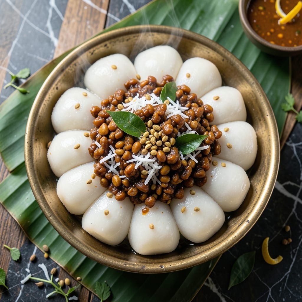 Kara Kozhukattai Recipe With Rice Flour: Steamed Dumplings With Coconut Spice