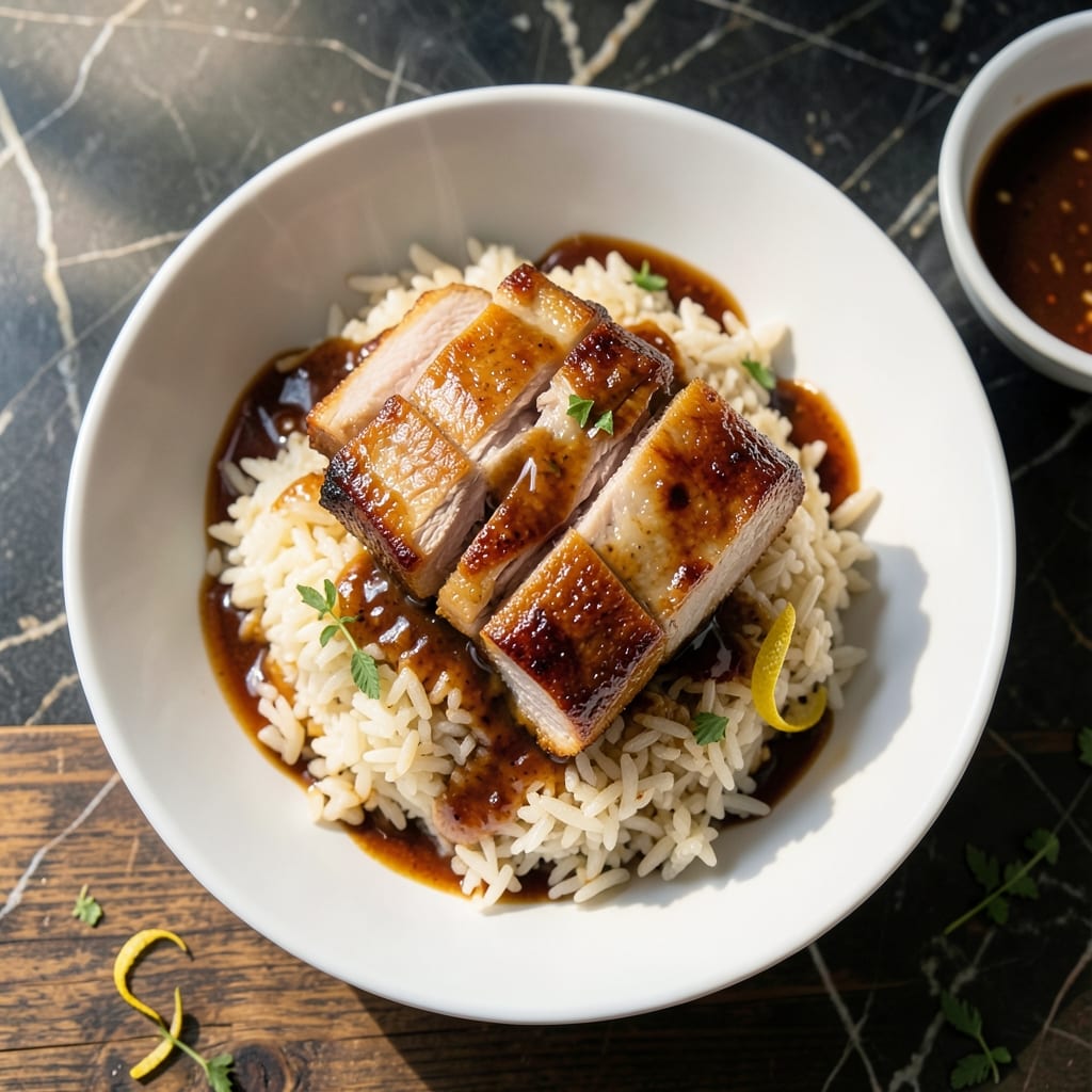 HK Baked Pork Chop Rice Recipe: Crispy Topped Cantonese Classic HK Baked Pork Chop Rice Recipe: Crispy Topped Cantonese Classic