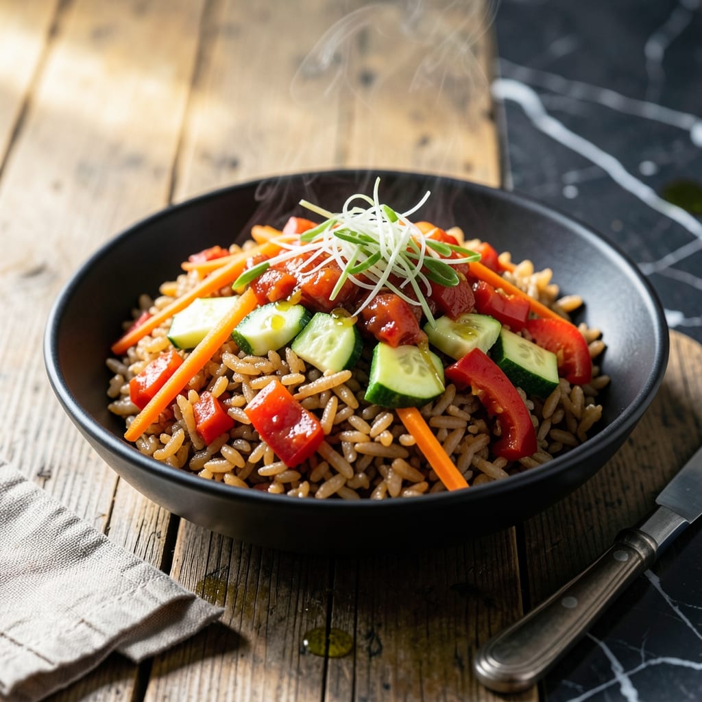 Healthy Kimchi Fried Rice Recipe: Spicy Fermented Kick With Veggie Power