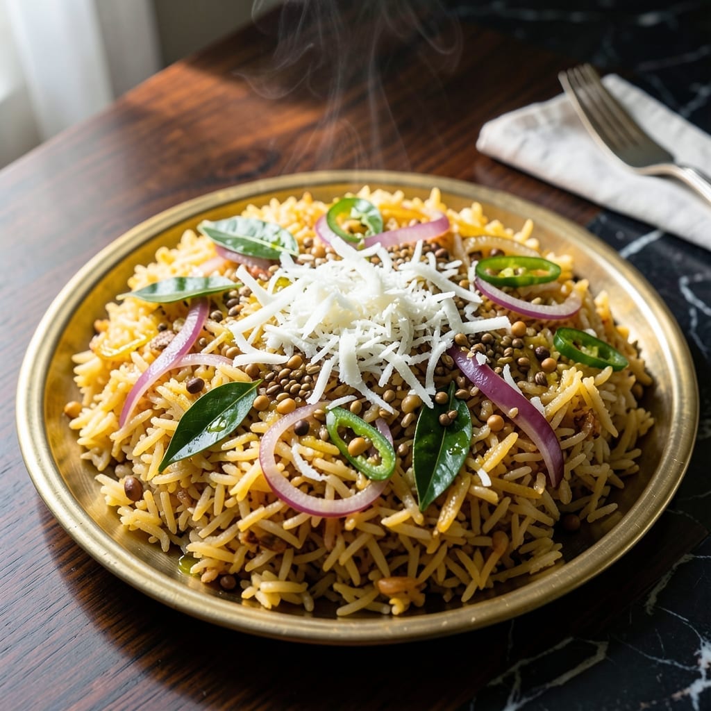 Kerala Fried Rice Recipe in Malayalam: Spiced Coconut and Curry Leaf Infusion Kerala Fried Rice Recipe in Malayalam: Spiced Coconut and Curry Leaf Infusion