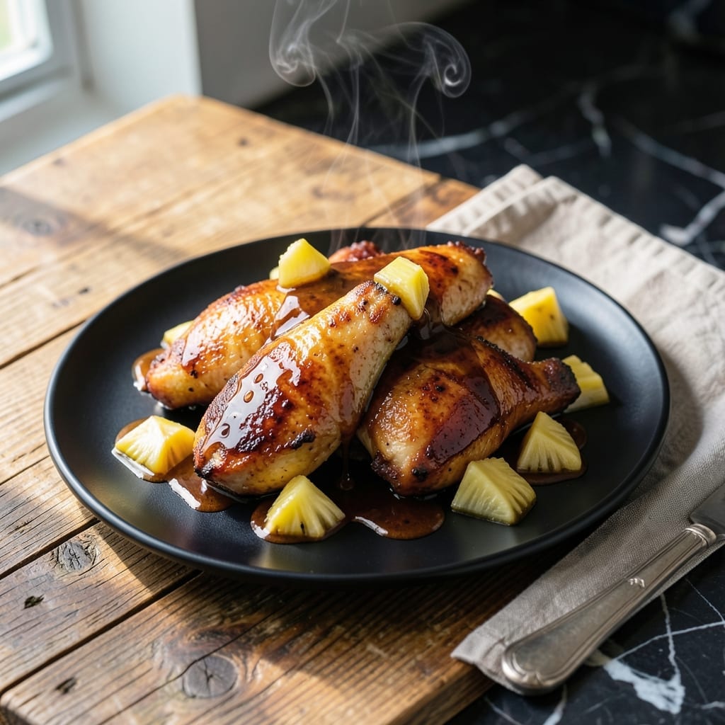Hawaiian Chicken Thigh Recipe: Pineapple-Glazed Island Flavor