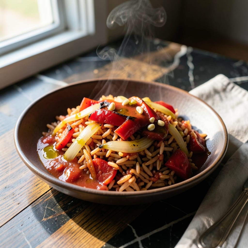 Red Rice Recipe With Tomato Sauce: Vibrant One-Pot Caribbean Classic