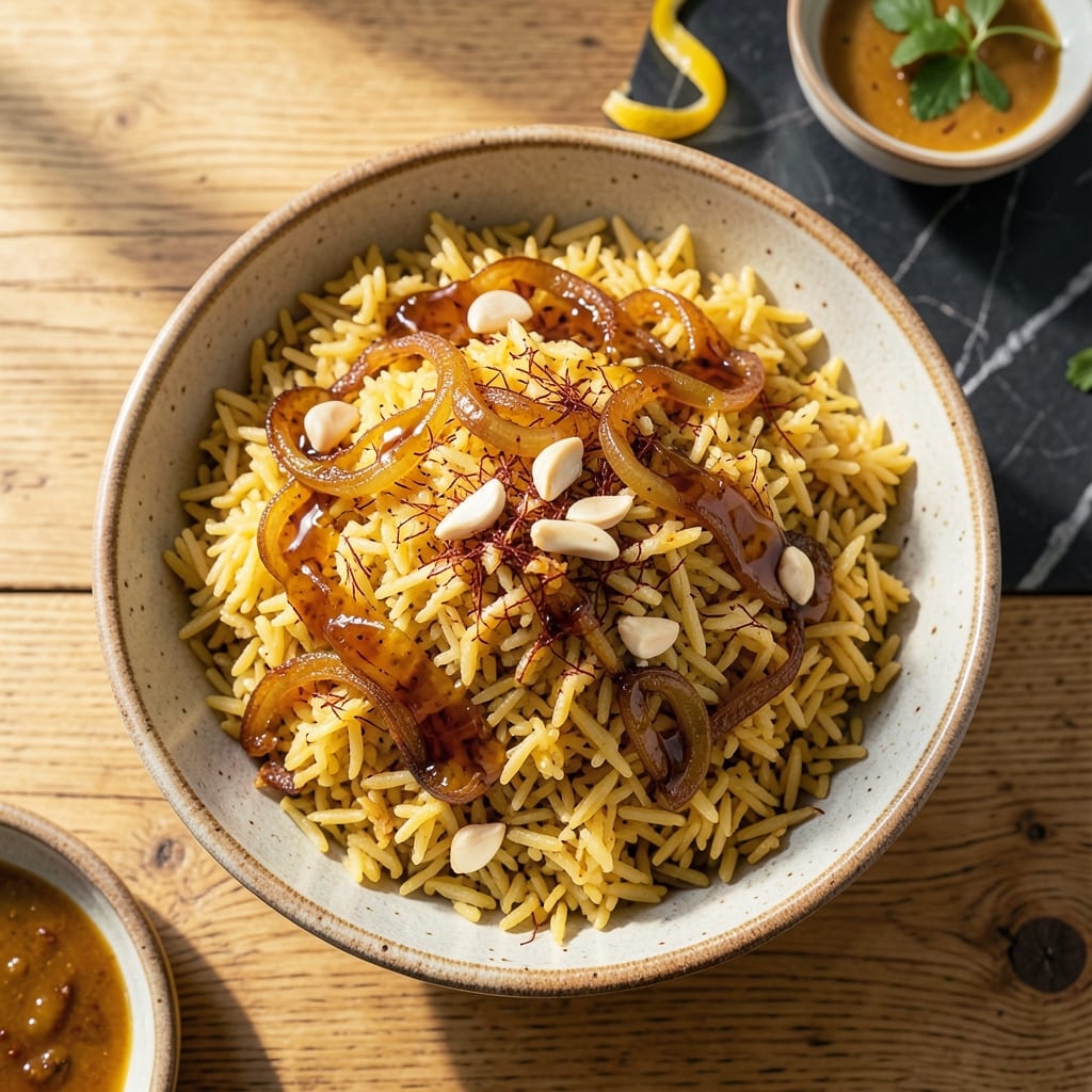 Golden Rice Recipe: Saffron-Infused Fragrant Grains Golden Rice Recipe: Saffron-Infused Fragrant Grains
