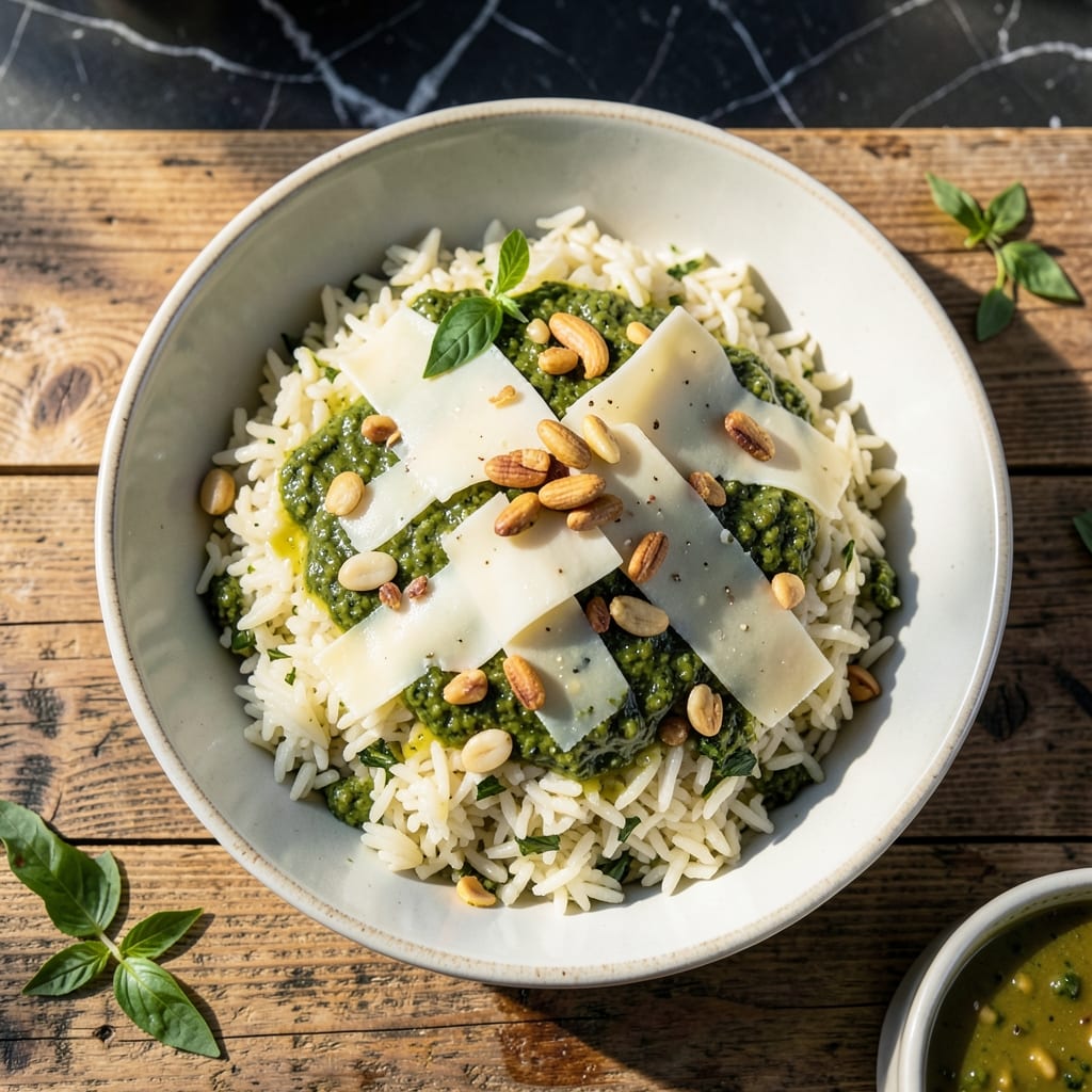 Pesto Rice Salad Recipe: Herbed Freshness for Summer Picnics