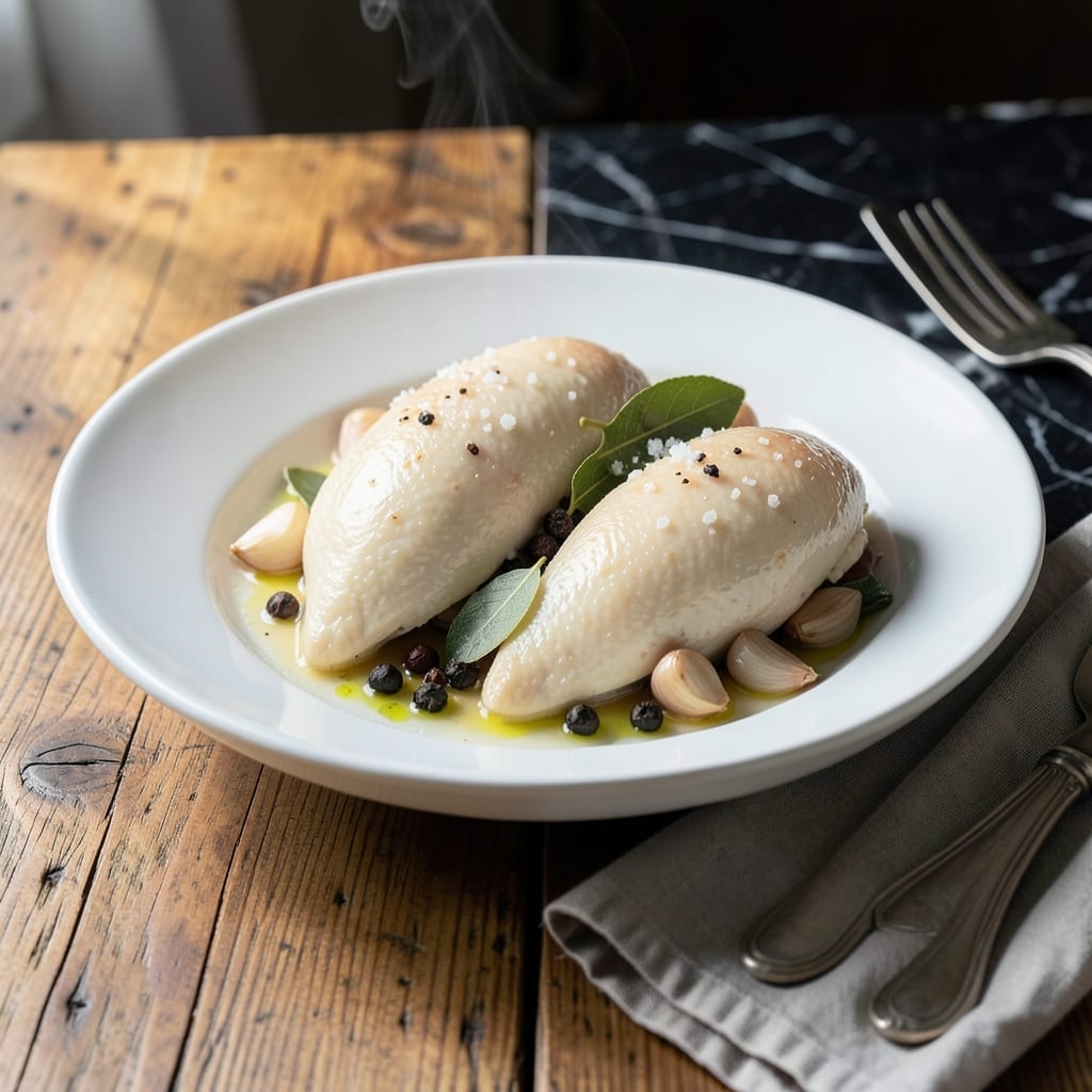 Boiling Chicken Recipe: Moist Meat for Soups and Salads