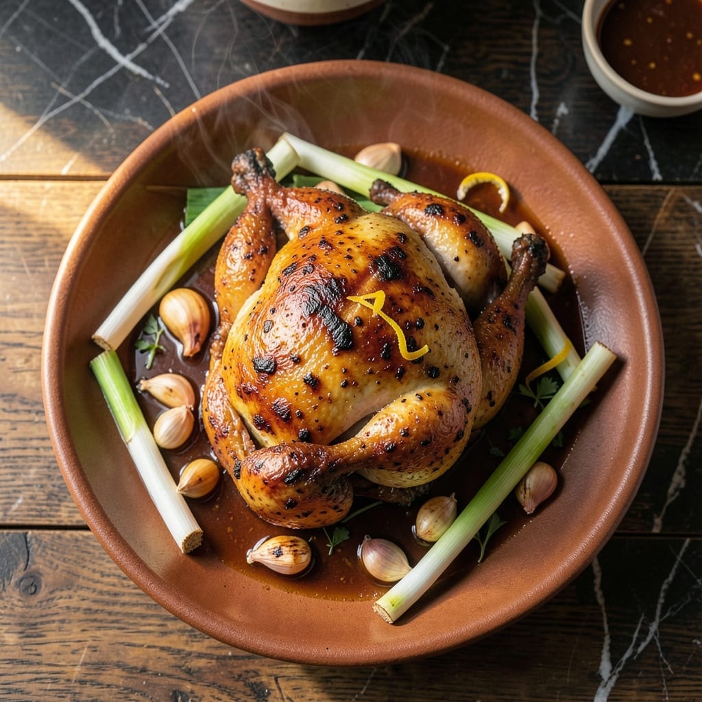 Chicken Lechon Recipe: Filipino-Style Roast With Garlicky Crispness Chicken Lechon Recipe: Filipino-Style Roast With Garlicky Crispness