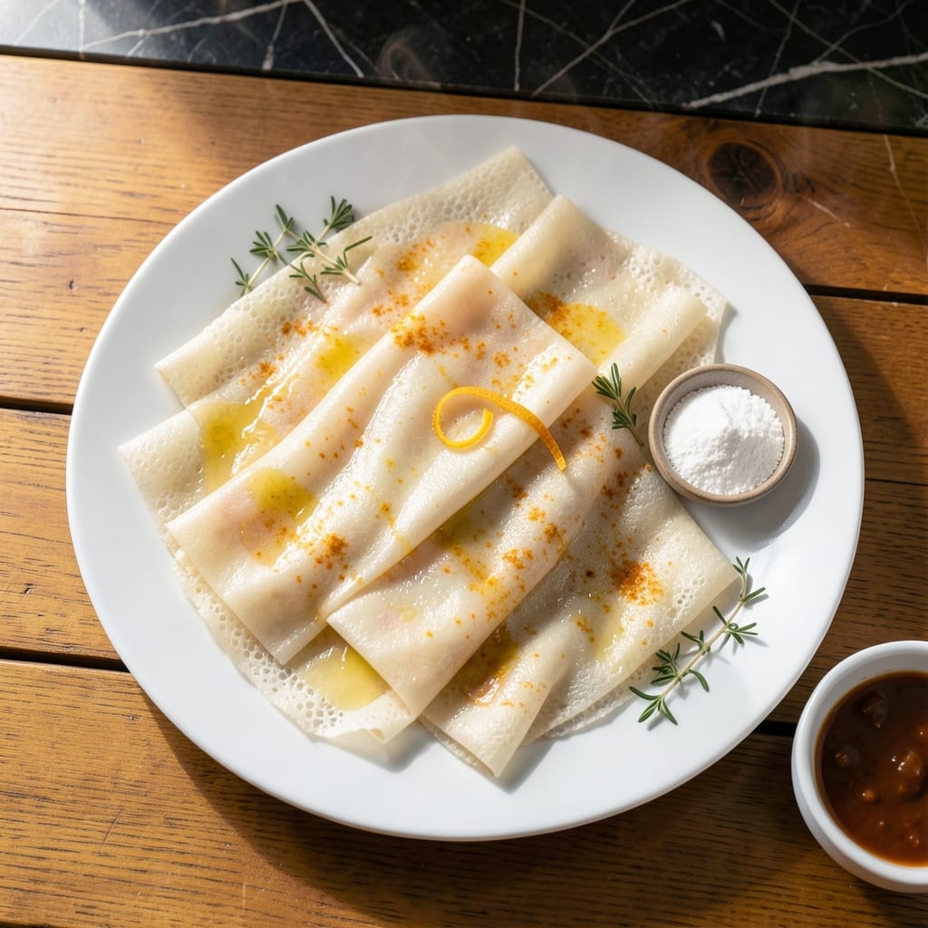 Rice Sheet Recipe: Crispy Layers With Savory Fillings