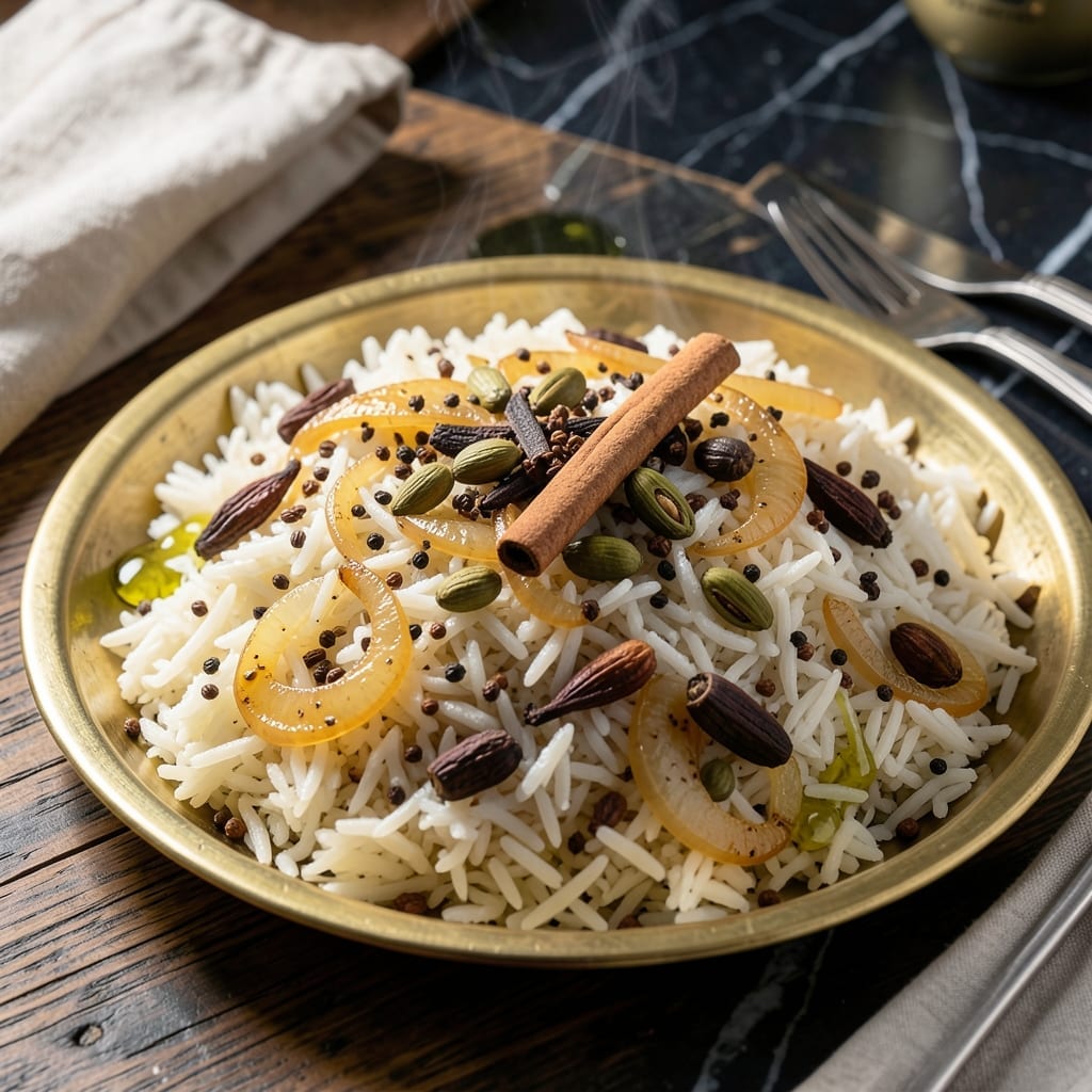 Namkeen Rice Recipe: Indian Spice-Infused One-Pot Meal