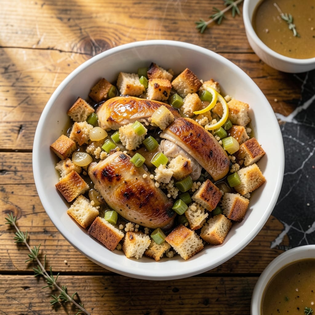 Chicken Stuffing Bake Recipe: Savory Layers of Comfort
