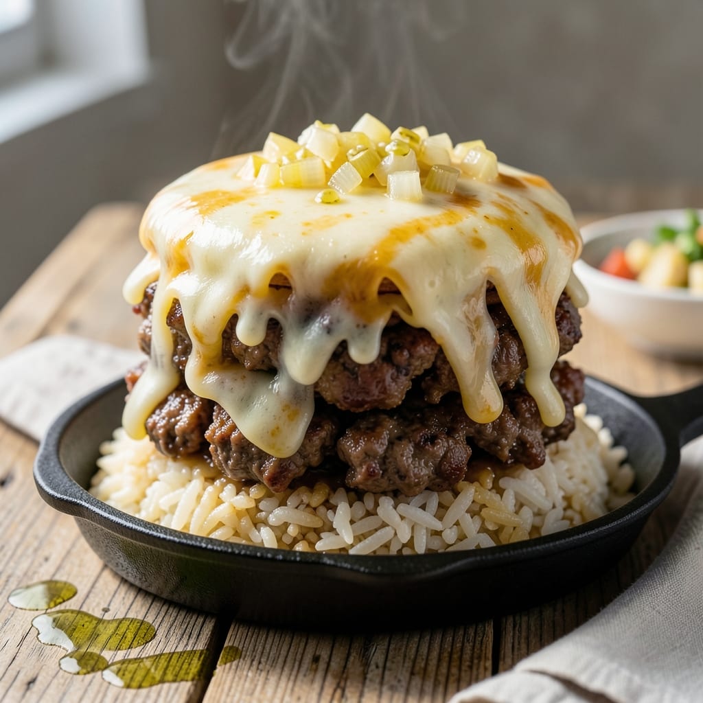 Hamburger Rice and Cheese Recipe: Cheesy One-Skillet Comfort Hamburger Rice and Cheese Recipe: Cheesy One-Skillet Comfort