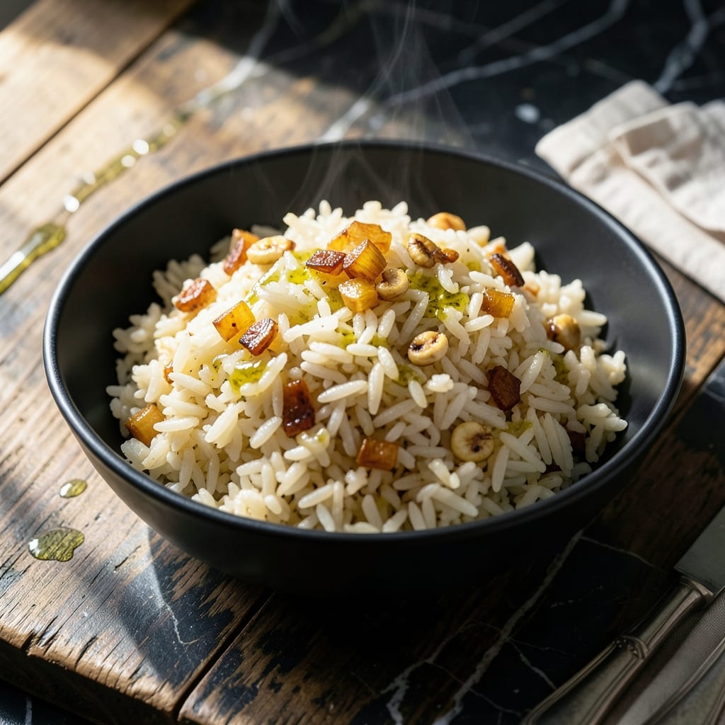 House Rice Recipe: Fluffy Grains With Aromatic Savory Depth House Rice Recipe: Fluffy Grains With Aromatic Savory Depth