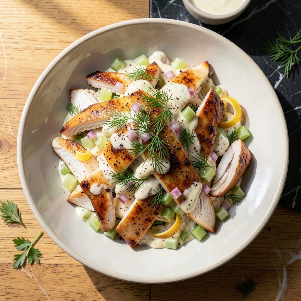 Chicken Salad Recipe Using Rotisserie Chicken: Creamy Dill and Celery Crunch Chicken Salad Recipe Using Rotisserie Chicken: Creamy Dill and Celery Crunch