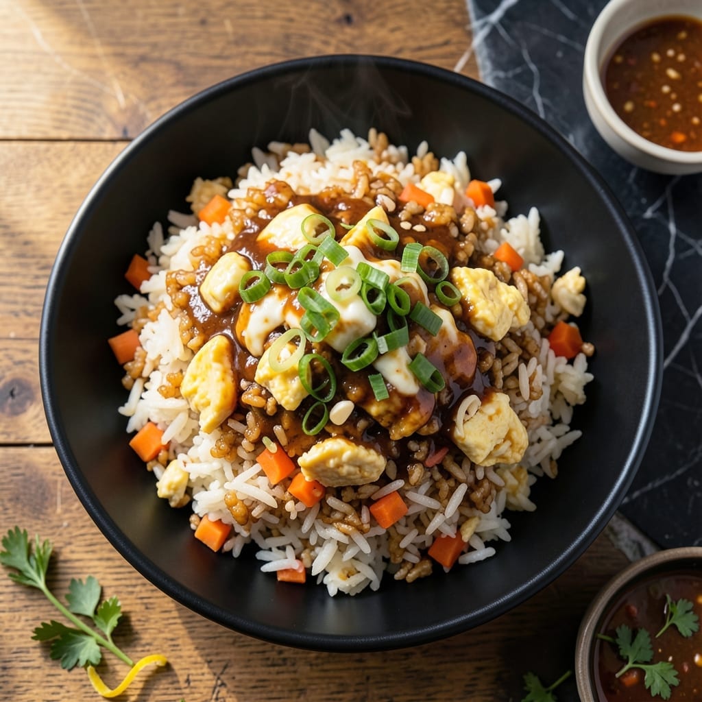 Easy Fried Rice Recipe With Egg and Soy Sauce: Wok-Charred Savory Bites in Minutes