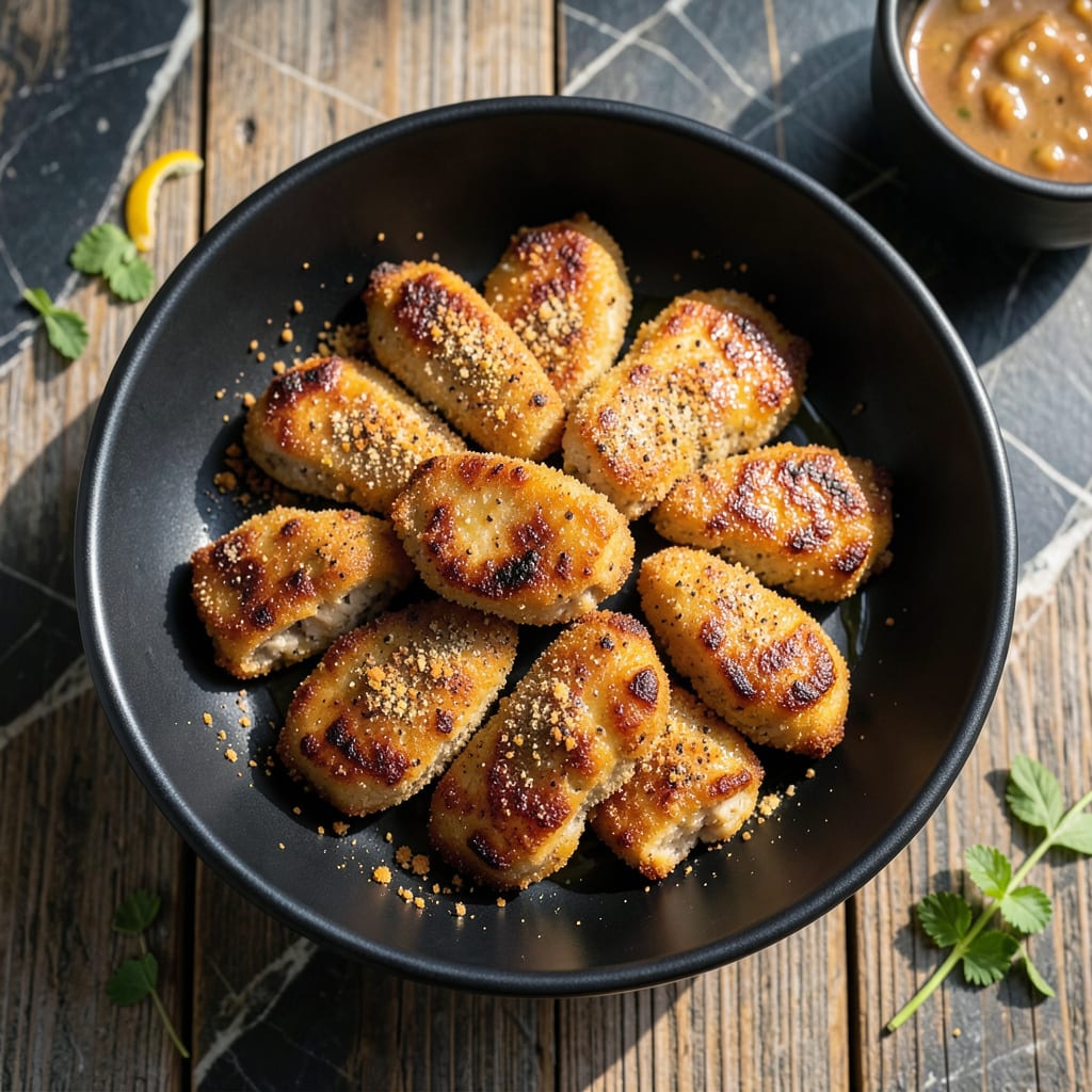 Comprehensive air fried chicken livers recipe visual reference