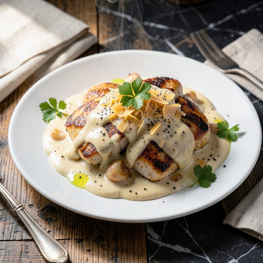 Authentic Chicken Alfredo Sauce Recipe: Velvety Parmesan Cream Sauce