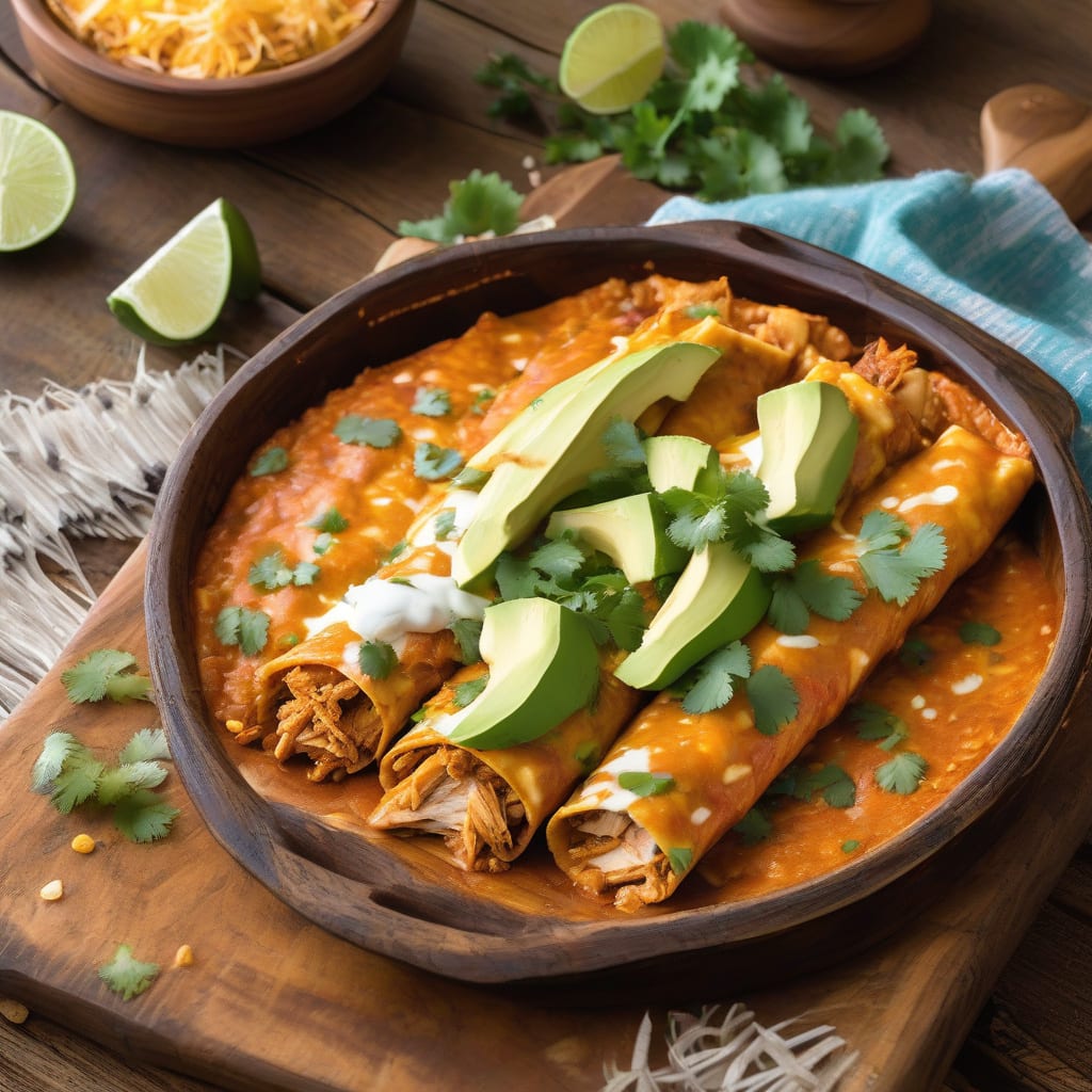 Authentic Mexican Chicken Enchiladas Recipe: Fiesta-Inspired Flavors in Every Bite
