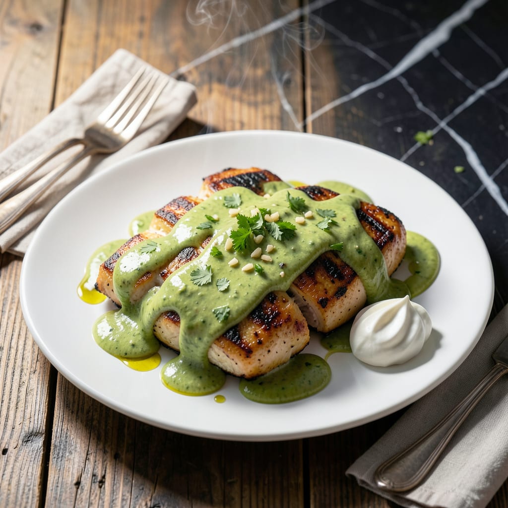 Avocado Sauce Recipe for Chicken: Velvety Green Drizzle for Juicy Meat
