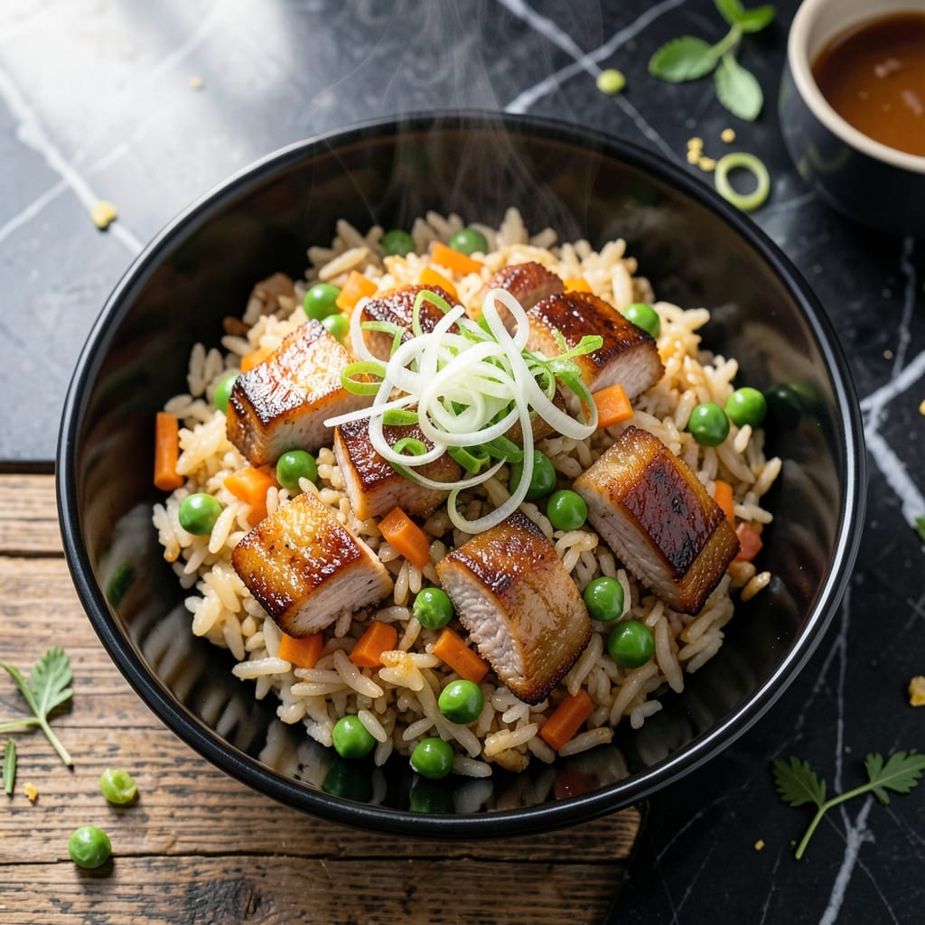 Pork-Fried Rice Recipe: Authentic Wok-Seared Umami with Peas and Carrots