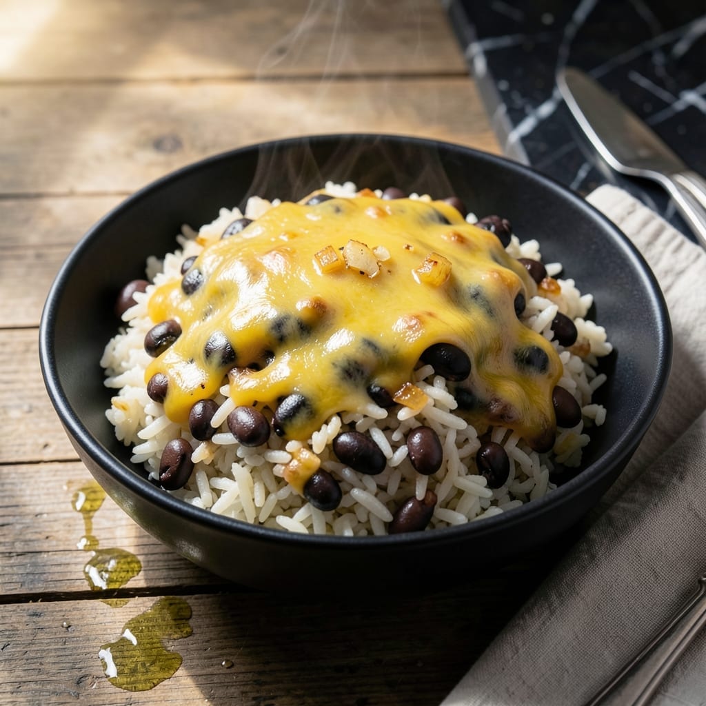 Cheesy Rice and Beans Recipe: Melty Goodness in Every Bite Cheesy Rice and Beans Recipe: Melty Goodness in Every Bite