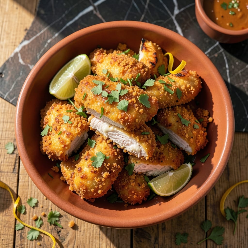Mexican Chicken Tenders Recipe: Crispy Spice-Crusted Bites Without the Fryer Mexican Chicken Tenders Recipe: Crispy Spice-Crusted Bites Without the Fryer