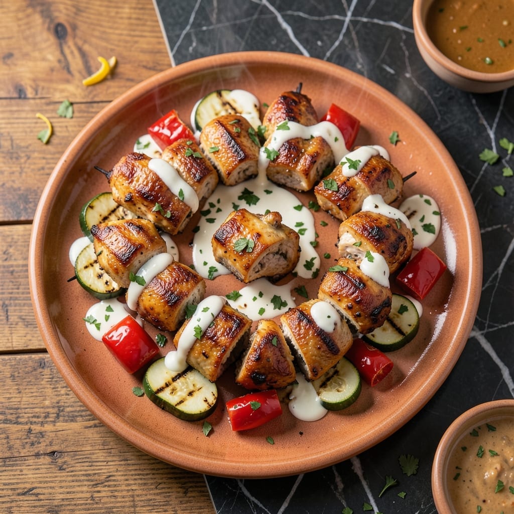 Chicken Kebab Recipe Oven: Middle Eastern Spices Without the Grill Chicken Kebab Recipe Oven: Middle Eastern Spices Without the Grill