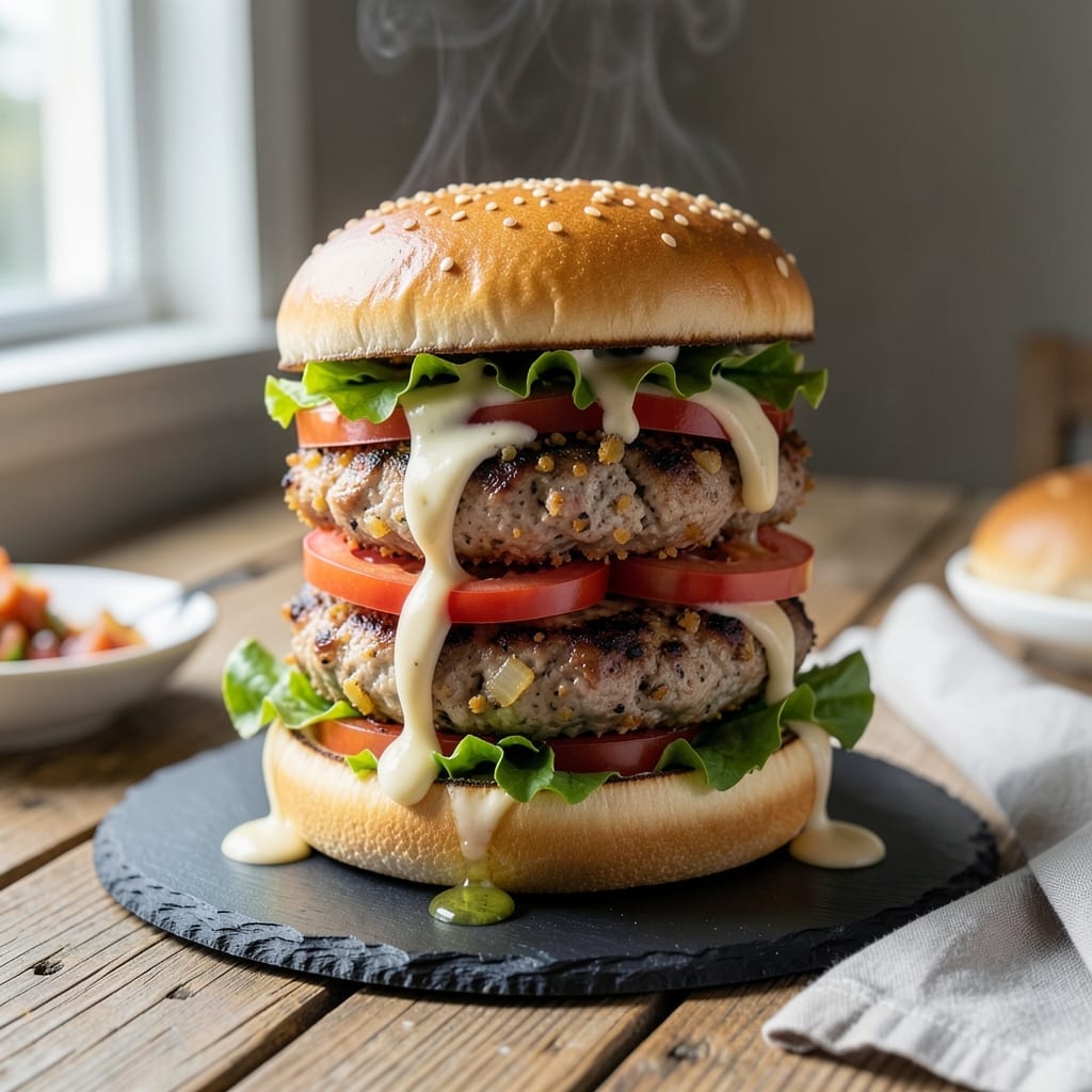 Chicken Hamburger Recipe: Juicy Patties With Savory Seasoning